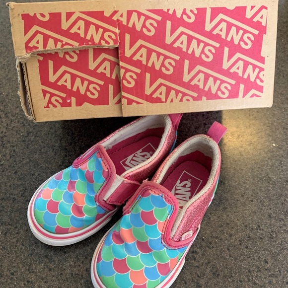 Mermaid Scale Vans Size 6.5 - Picture 8 of 8